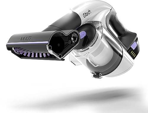 Gtech Multi Platinum Cordless Handheld Vacuum Cleaner - Portable Vacuum Cleaner for Car, Home, and More - Reinforced with Lightweight Aluminum - Rechargeable - 30 Mins Runtime