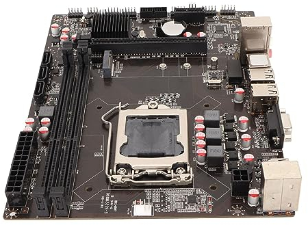 B85A Computer Motherboard, LGA 1150 Dual Channel DDR3 Desktop Motherboard, ATX Gaming Motherboard for Core I3, I5, I7 and for Celeron, for Pentium Processors, PCIe 3.0 X16