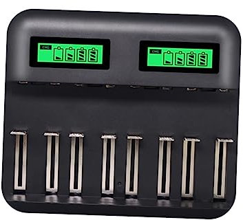 Homoyoyo Slots Smart Usb Battery Charger Digital Lcd Aa Aaa Battery Charger for Home Use