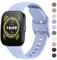 AK for Amazfit Bip 6/5 Watch Band, Amazfit GTR 4/3 Pro / 3 / 2e / 2 / GTR 47mm Smart Watch, 22mm Soft Silicone Sport Strap Compatible with Bip 6/5 GTR 4 Bands Women Men (Sky Blue)