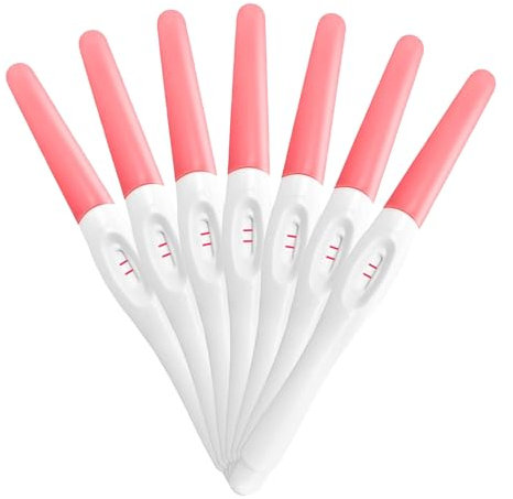 7Pcs Schwangerschaftstest Frühtest Pregnancy Test HCG Test Frühschwangerschaftstest Ultra Früh Schwangerschaftstest Früh Schwangerschaftstest 3-5 Minuten Schnellerkennung