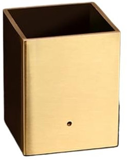 SONXUACU Pieds De Table Embout carré en Laiton for Meubles, Virole de Pied de Table, Housse de Remplacement, Tube de Pied de canapé, 4 pièces/Ensemble Universel Pieds De Table(40x40x30mm)