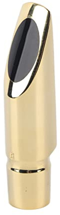 Metall-Mundstück für Alt-Saxophon, goldener Flötenkopf, verbesserte