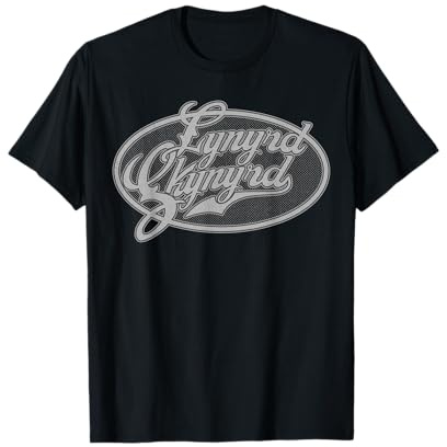 Lynyrd Skynyrd Fan mit Kappe und Logo im Retro-Look Americana Classic Rock T-Shirt