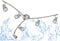Trango 6-flammig IP44 LED Badleuchte 1009-62 Bad Deckenleuchte in matt-nickel I Flurlampe I WC Lampe I Deckenlampe I Deckenstrahler I Spots drehbare & schwenkbar incl. 6x 5 W LED Leuchtmittel
