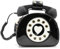 QiMing Retro Wählscheibe Telefon Crossbody Umhängetasche, Pu bewegliches Mikrofon Geldbörse für Frauen