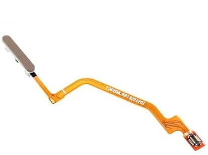 Genérico Boton Home Compatible para XIAOMI Poco X3 Pro Lector Huella Flex Bronce METALICO