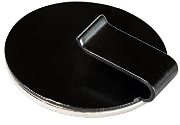 silwy Magnet-Haken CLEVER BLACK - starker Neodym Magnet-Haken (N52) mit 2,1 kg Haftkraft, starker magnetischer Haken fürs Büro, Zuhause, Camper und Boot - geeignet für Handtücher, Accessoires etc.