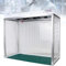 JJENXYYDS Vertikale Laminar Flow-Abzugshaube Partikelfilter Aluminiumwerkstatt mit DREI Ventilatoren und HEPA-Filter für Handy-LCD-Reparatur Werkstatt Labornutzung,220V