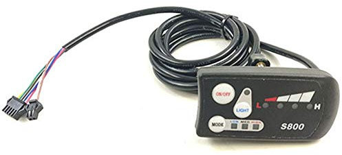 Yumin Elektrofahrrad LED S800 Anzeige 36V 48V Elektrofahrrad Intelligentes Bedienfeld Anzeige Elektrofahrrad Teil