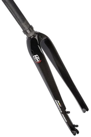 28.6mm Forcella Hard per Bici da Gravel 700C Forcella Rigida Bici da Strada in Fibra di Carbonio Forcella Anteriore per Bici da Città Freno A Disco/C 9 * 100mm QR