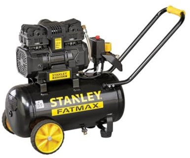 Stanley Fatmax Compresor profesional exento de aceite, 59 dB, horizontal, 1,5 CV, 8 bares, 24 l