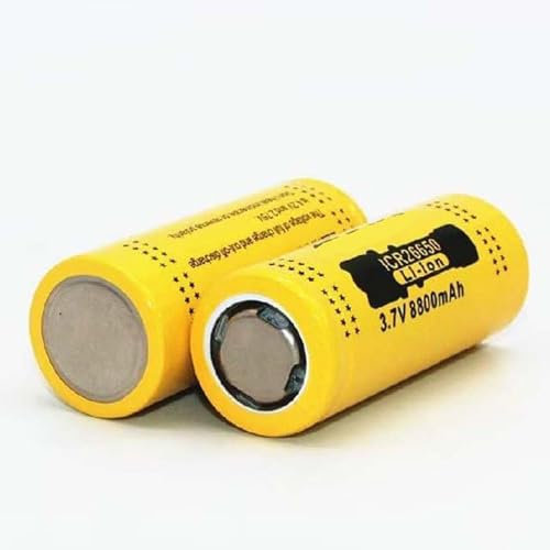 LXLCFHTD 8800mAh 3.7V batería Recargable batería Plana Plana, para antorcha de Linterna LED, Faro, automóviles RC, etc.