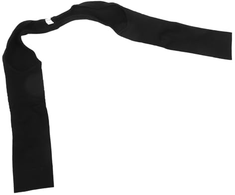 Armstulpen für Damen, Schwarz, Chinlon, Fitness Armform Kleidungsstück | Oberarm Kompression, Atmungsaktive, Formgebende Armstulpe, Täglicher Tragekomfort