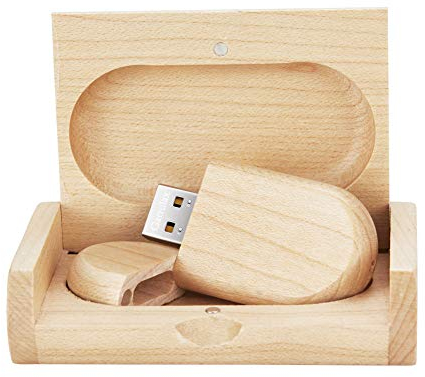 Garrulax USB Flash Drive 8GB / 16GB / 32GB Premium Massivholz High Speed USB 2.0 Flash Drive Memory Stick Data Storage Pendrive Thumb Disk