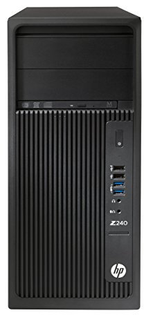 HP Z240 Workstation i7-6700 3.40 GHz 16GB RAM 480GB SSD 4TB HDMI Nvidia Tower PC CAD Win 10 Pro (Renewed)