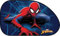 Tataway tendina laterale parasole auto singola a trapezio Spiderman 65x35 cm – Protezione solare per bambini con grafica ufficiale Marvel, facile da montare e resistente