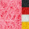 Shredded Paper Colorful Package Easter Grass Shredded Tissue Paper Raffia Basket Shreds Paper Party Gift Packaging Filler Décor 100grms (Pink)