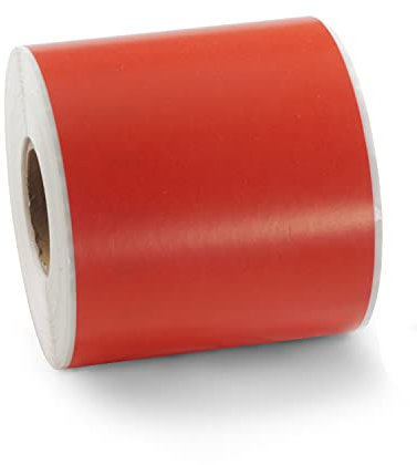 BETCKEY - 1 Große Rolle Rot Mehrzwecketiketten Kompatibel mit DYMO 99019(S0722480), 59mm x 190mm, 150 Farbige Etiketten für LabelWriter 450, 4XL NICHT passend 550 oder 5XL