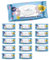 Lingettes bébé XXL - Baby Wipes 72 Pcs Pop-Up avec Talc | Accessoires et produits pour l'hygiène du nouveau-né | Lingettes humides idéales pour changement de couches - 15 paquets