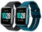 SUGARJAR Cinturino Compatibile per ID205L,19mm cinturino di ricambio Quick Release morbido silicone Classic per ID205S ID205G ID215G ID216 SW020 SW023 WF021 WF025 Uwatch3 UFIT GT Smartwatch