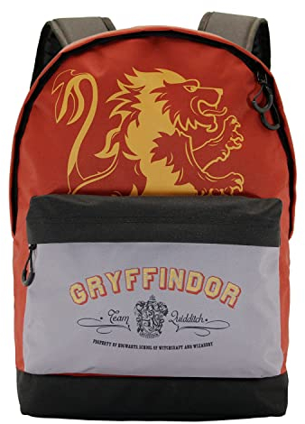 Harry Potter Gryffindor-Fan HS Rucksack, Rot, 30 x 43 cm, Kapazität 22 L