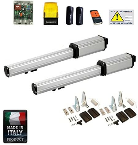 KIT BH CORSA 400 24V MOTORIZZAZIONE CANCELLO 2 ANTE ANTA BATTENTI AUTOMATISMO