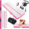 DOBESTS Air Tumbling Track Gymnastikmatte Aufblasbare 3 m 4 m 5 m 6 m Tumble Mats 4 Zoll Dicke Yoga Training Cheerleading Wasserspaß mit elektrischer Pumpe (Pink, 5m)