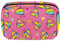 Petite trousse de maquillage pour femme - Trousse de toilette de voyage avec fermeture éclair - Motif mignon et amusant - Motif Winnie l'ourson arc-en-ciel, multicolore, 17.5x7x10.5cm/6.9x4.1x2.8in