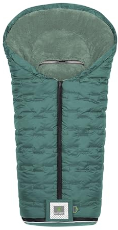 Odenwälder Fußsack für Kinderwagen Oskar line cosy green