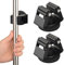 MUTUACTOR Porte - balai à balai magnétique,balai magnétique robuste pour outils de garage,garage cuisine buanderie rangement et organisation porte - balai puissant pour(2pc)