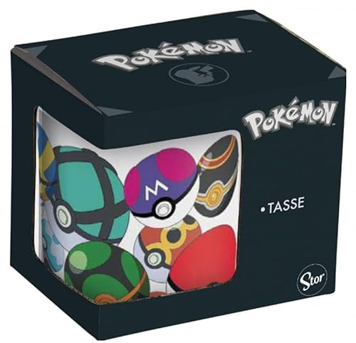 joojee GmbH Pokemon Multi Pokéball Tasse, 325 ml