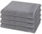 Möve - 4 teiliges Frottier-Set - Premium (4 X Handtuch im Set) - 550 g/m2 - Baumwolle - Walkfrottee - saugstark - weich und flauschig - Stone