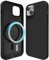oakxco Silicone Case for iPhone 15 Plus/ 14 Plus Compatible with Magsafe Magnetic Wireless Charging, Slim Thin Soft Rubber Gel with Magnet, Matte TPU Mag Cover for Women Men, Black