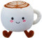 VFM - Coffee Soft Toy Food Drink themed Cute Plush Cuddly Fluffy Stuffed Toy Plush Toy Cute Stuffed Plushie, Gifts for Birthday, Valentine's Day Christmas - 27cm Multi-Coloured