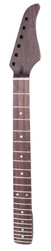 HUAOSN E Gitarrenhals, Gitarren Ahornhals, 22 Bündiges Ahorn Ersatzteil, Musikinstrumentenzubehör für Liebhaber Elektronischer Gitarren