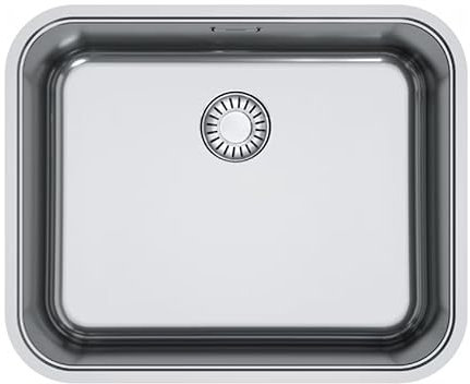 Fregadero Franke Smart SRX 210.50 T de acero inoxidable 50x40 para montaje enrasado, bajo encimera y sobre encimera 127.0688.777