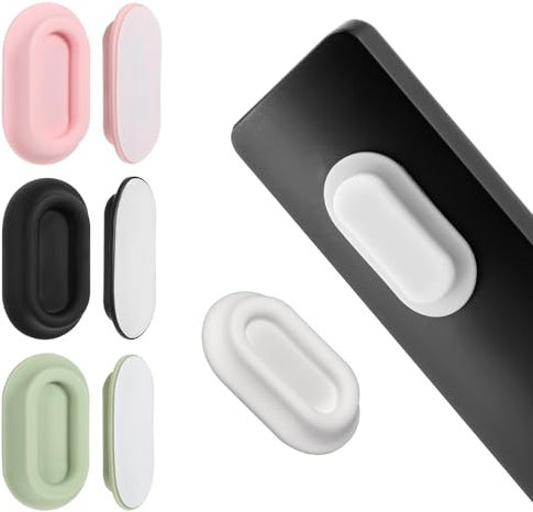 AOZUO 4 Stück Magnetischer Fernbedienung Halterung, Selbstklebendes Wandhalterung Fernbedienung Halterung Wand Aufbewahrungsregal Für Fernseher Lüfter Und Klimaanlagen Fernbedienung(Color C)