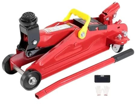 Wagenheber hebebühne Auto 2T horizontales hydraulisches Auto mit integriertem Wagenheber für Reifenwechsel, spezielles Auto-Reparaturwerkzeug für Geländefahrzeuge(Package 6)