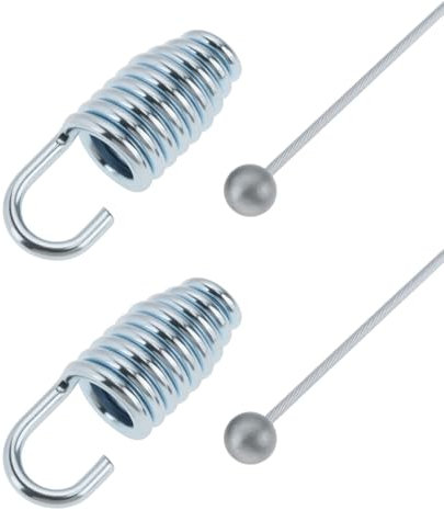 ECSiNG 2pcs Bowden Cable with Spring Lawn Mower Drive Cable for Engine Brake Wheel Drive Throttle