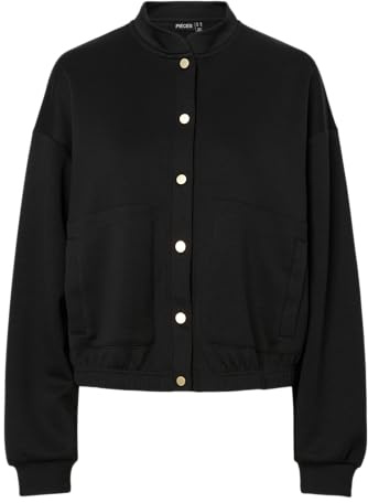 PIECES Damen Pctalia Sweat Bomber JRS Bc