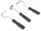 ViaGasaFamido Ensemble de 3 Pièces, Rouleaux en Fibre de Verre Durable pour Réparation de Bateaux de Baignoire, Poignée en Plastique, Nettoyage Facile, Outils de Réparation de Bateaux de Bain avec