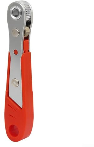 Sechskant-Ratschenschlüssel, 1/4-Zoll-Schraubenschlüssel mit 10-teiligem Bit-Set, Schnellspann-Steckschlüssel-Werkzeug für Haushaltsgeräte, Motorrad, Automobil-Rep