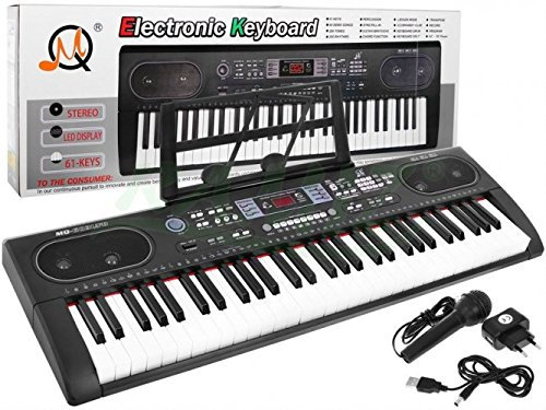BSD Digitalpiano E-Piano Mit Mikrofon Keyboard MQ-603UFB