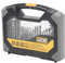 JCB - Combination Drill and Bit Set - 55 Piece Accessory Set - Selection of HSS Masonry and Wood Drill Screwdriver Bits & Nut Sockets - Presented in a Durable Folding Carry Case