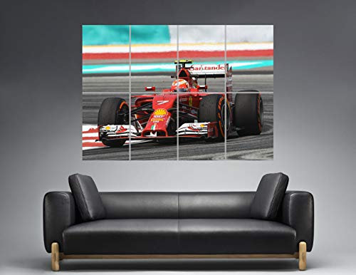 Kimi Raikkonen f1 Wall Art Poster A0 Large Print 05