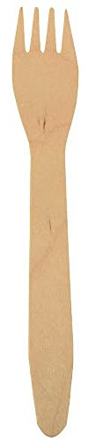 500 Gabeln, Holz pure 16,5 cm