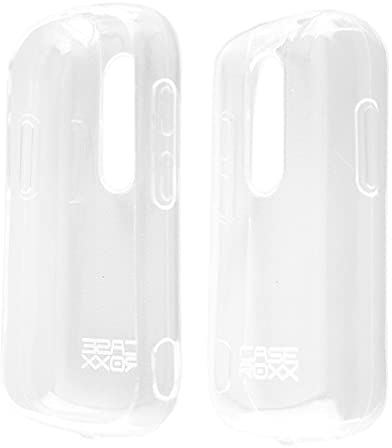caseroxx Schutzhülle für Unihertz Jelly 2 in transparent – Flexibles TPU-Case aus stoßfestem Gummi, passgenaue Handy-Tasche mit Kantenschutz & rutschfestem Grip