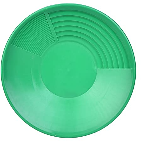 Okuyonic Bacinella Professionale in Plastica Oro Padella per Dragaggio per Esterni per Principianti