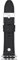 Diesel Bracciale compatibile con Apple Watch, 42/44/45/49 mm - 24 mm Pelle nera, DSS0001